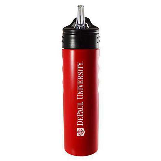 BOT-400-RED-DEPAUL-LRG: LXG 400 BOTTLE RED, DePaul